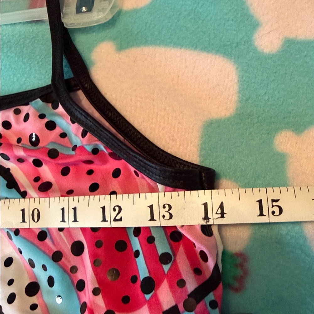 Girls Pink and Black 2 piece dance dress up - Picture 10 of 12
